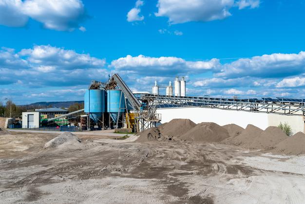 Concrete Batching Plant Machine